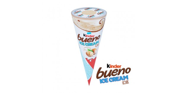 Kinder Bueno Ice Cream Cone