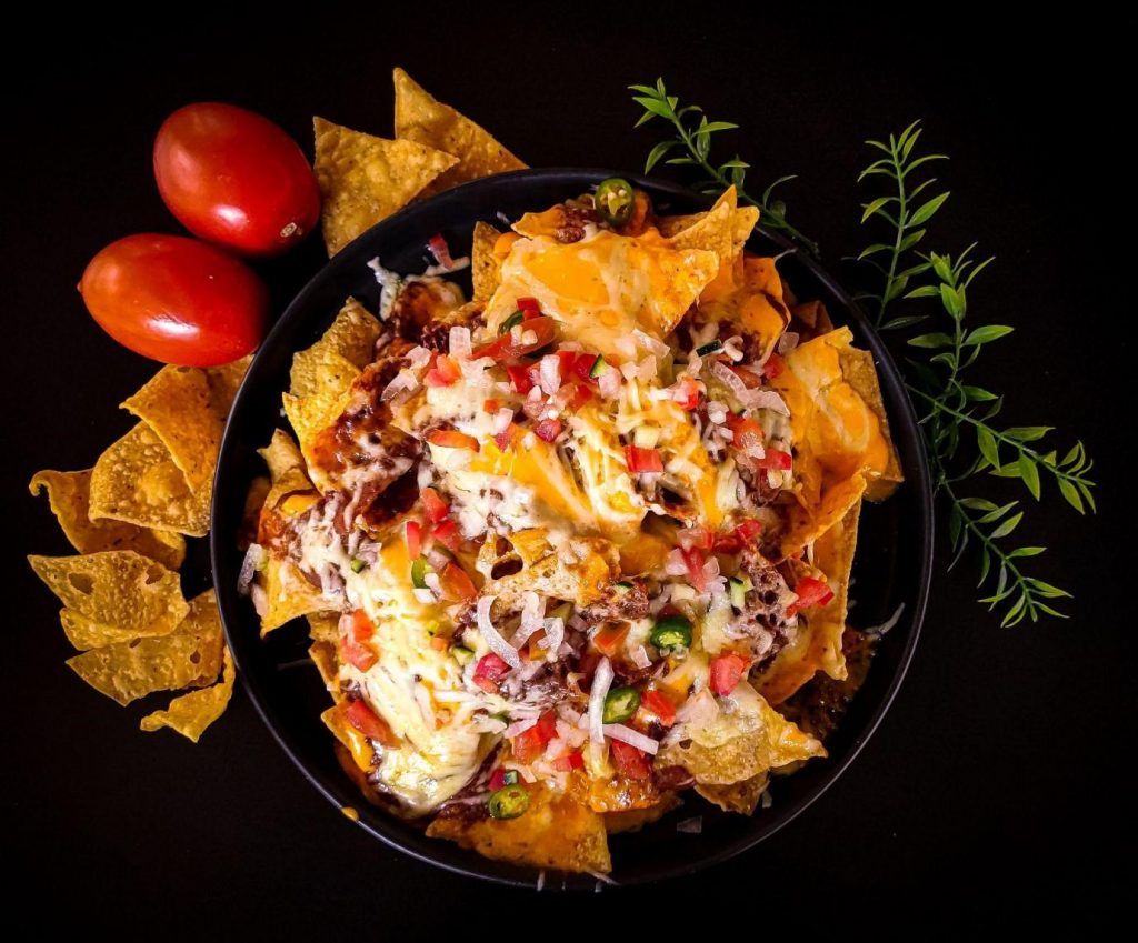 bowl of tortila chips