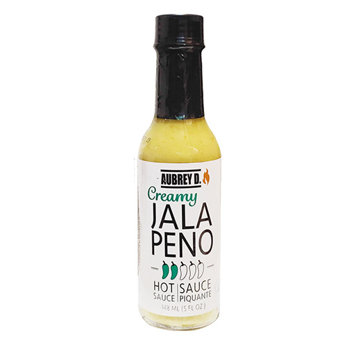 Aubrey D. Creamy JALAPENO Hot Sauce 148ml