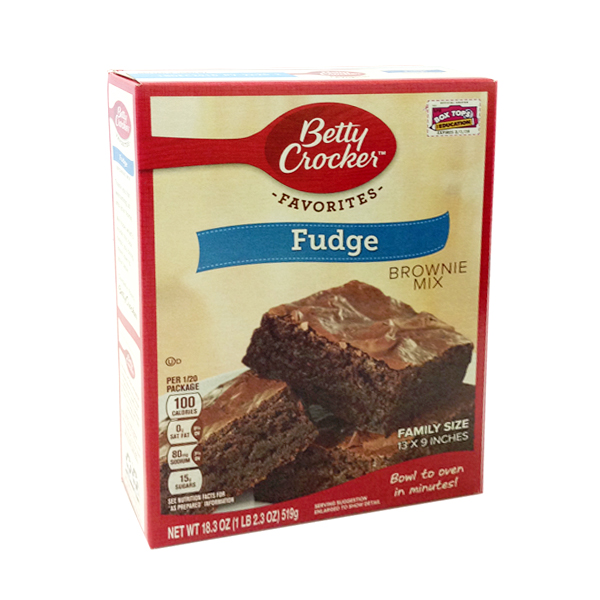 Betty Crocker Fudge Brownies Mix