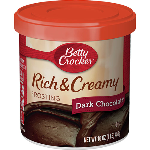 Betty Crocker Dark Chocolate Rich & Creamy Frosting 16oz