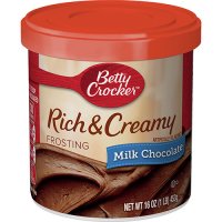 Betty Crocker Milk Chocolate Rich & Creamy Frosting 16oz