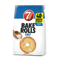 7Days Bake Rolls Salt 112g EAN 5201360609000