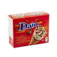 Daim Ice Cream Cone 4x110ml