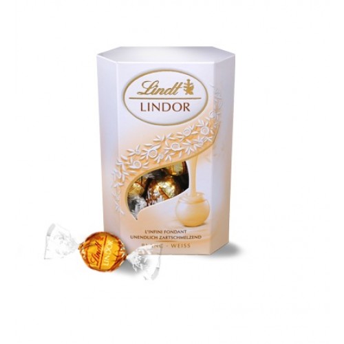 Lindt Lindor Cornet White