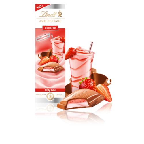 Lindt Milkshake Strawberry