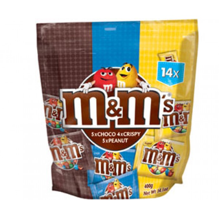 M&M Mixed Treat Bag - 80g - Pack of 8