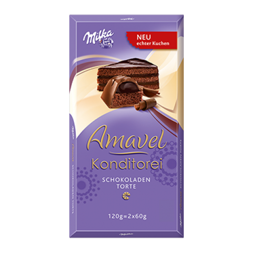 Milka Amavel Konditorei Chocolate Cake