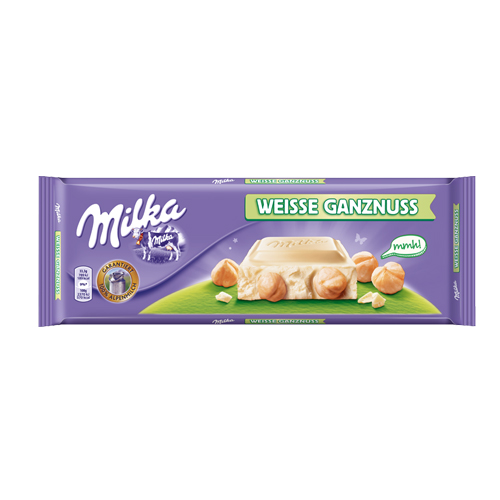 Шоколад Milka bubbly White молочный с пористым белым