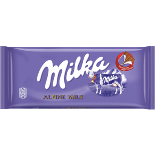 Milka Alpine Milk Chocolate