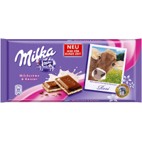 Milka Milk Cream and Popping Candy / Cow Resi 100g