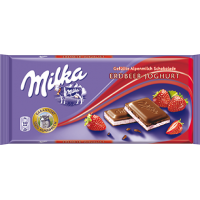 Milka Strawberry & Yoghurt Chocolate 100g