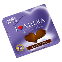 Milka I love Milka Delicate Heart Dark Chocolate 130g