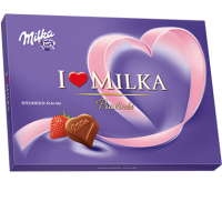 Milka I Love Milka Strawberry 125g