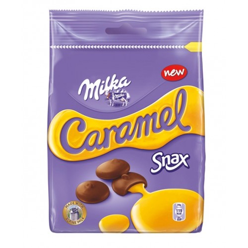 Milka Snax Caramel 60g