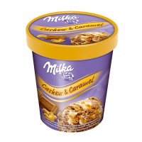 Milka Ice Cream Cashew & Caramel 480ml