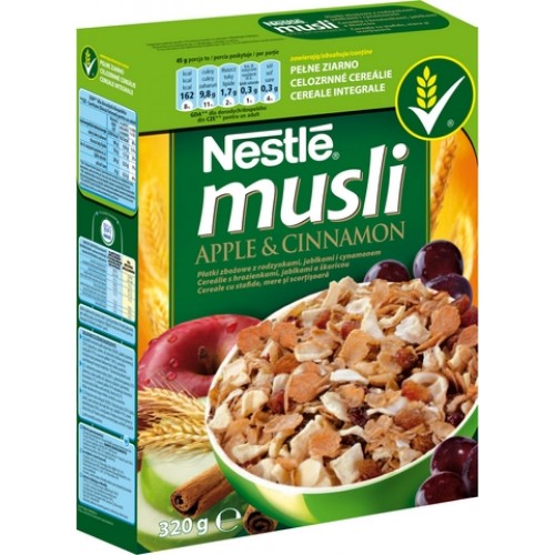 Nestle MUSLI Apple & Cinnamon 320g