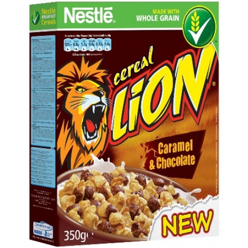 Nestle LION Cereal Caramel & Choco 350g