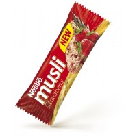 Nestle MUSLI Cereal Bar Strawberry 40g