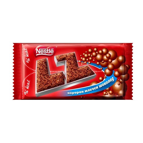 Nestle LZ Aero Milk Chocolate 37g
