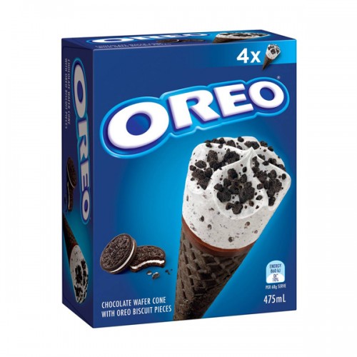 Oreo Ice Cream Cone 4 Pack 4x110ml