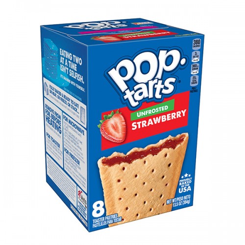 Pop-Tarts UNFROSTED STRAWBERRY 384g