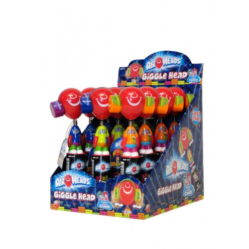 Candyrific Airheads Giggle Head Pops