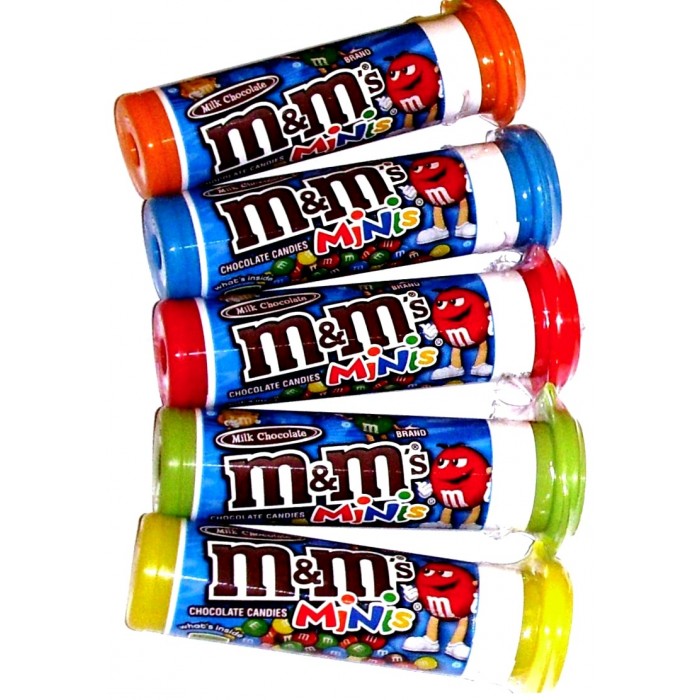 M&M's Minis Tubes Milk Chocolate 24ct 